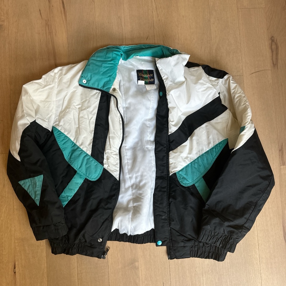 Large Weather Breaker 80s-90s vintage ski coat